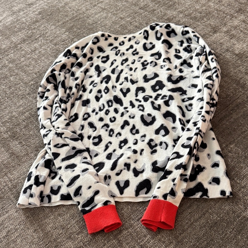 Whisper printed sweater